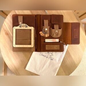 Thread & Maple Whiskey Notions Clutch for Knitting and Crochet